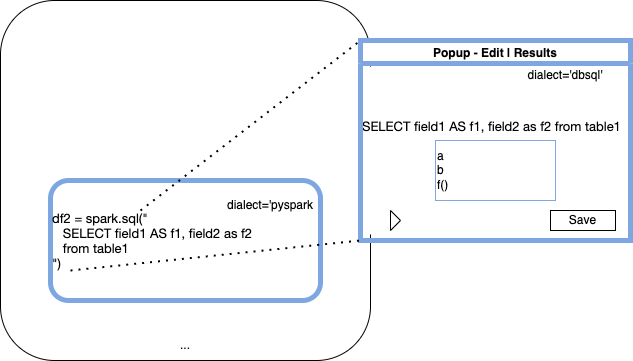 “Scratchpad as Notebook popup”